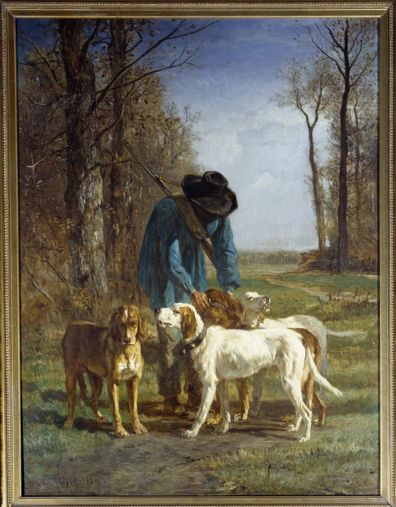 Guadiacaccia con i suoi cani - Musee d'Orsay, Parigi